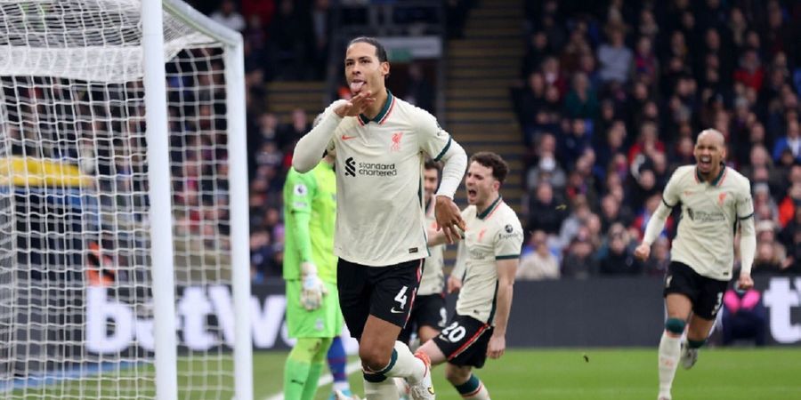 Berkat Bek Paling Tajam, Liverpool Ungguli Crystal Palace di Babak Pertama