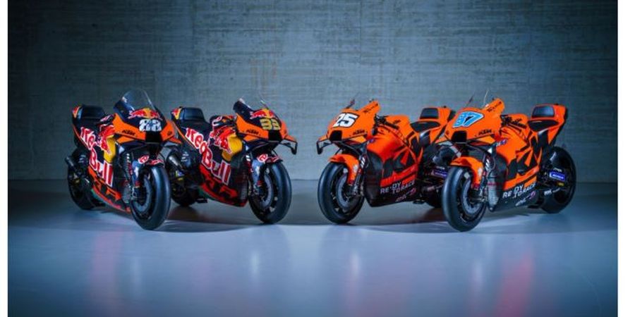 Pertahankan Corak Livery, 2 Amunisi Red Bull KTM Sudah Siap Tempur