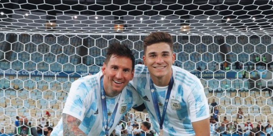 Pelatih Argentina Tak Peduli Junior Lionel Messi Gabung Manchester City