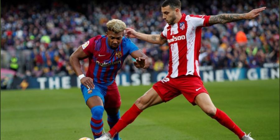 Adama Traore Tokcer, Barcelona Bungkam Atletico Madrid 3 Gol di Paruh Pertama