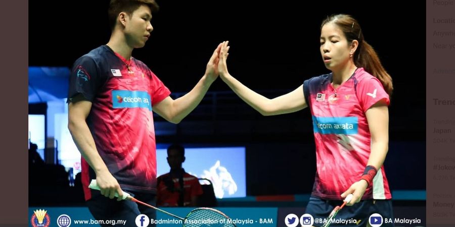 Indonesia Open 2022 - Perjuangan Ganda Campuran Malaysia dari Demam hingga Kalahkan Ranking 1 Dunia