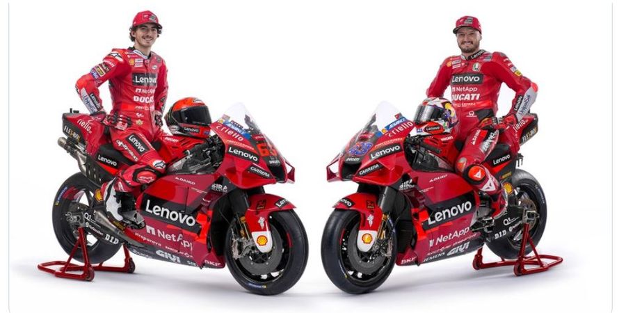 Roket-roket Ducati Diluncurkan, 2 Pembalap Ingin Melejit pada MotoGP 2022