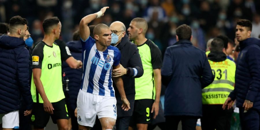 Duel FC Porto Vs Sporting CP Rusuh, Eks Bek Real Madrid Jadi Biang Kerok dan Berujung Lima Kartu Merah 