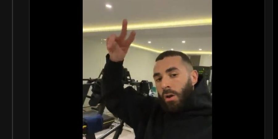 Benzema Bagikan Kegiatan Saat Gym dan Buat Penggemar Madrid Senang