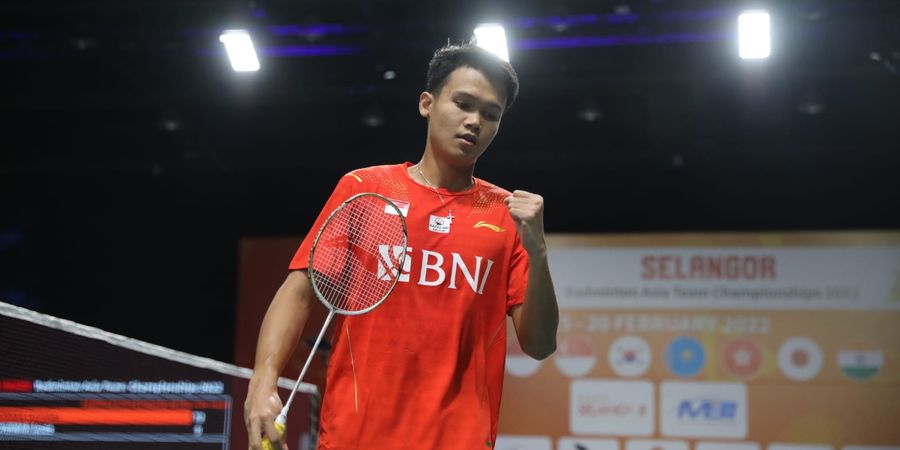 Hasil Kejuaraan Beregu Asia 2022 - Jadi Pemain Penentu, Christian Bawa Indonesia Menang