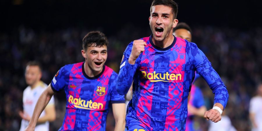 Hasil Liga Europa - Ditolong Penalti ala Bruno Fernandes,  Barcelona Batal Hancur di Camp Nou