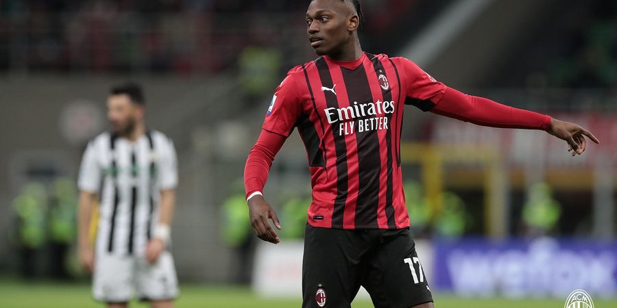 Hasil Babak I - Rafael Leao Cetak Gol Pembuka, AC Milan Ungguli Udinese