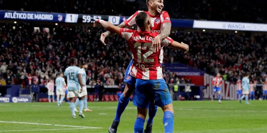 Hasil dan Klasemen Liga Spanyol - Gebuk Celta Vigo, Atletico Madrid Jaga Jarak dari Kejaran Barcelona