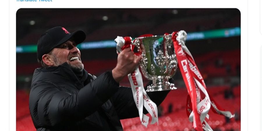 Liverpool Juara, Juergen Klopp Sebut Final Piala Liga Inggris seperti Dua Singa Bertarung