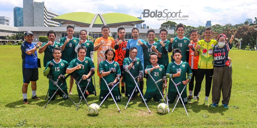 Terima Kasih untuk Timnas Sepak Bola Amputasi Indonesia