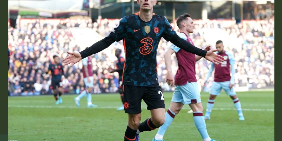 Hasil Liga Inggris - King Kai Havertz Tak Kenal Ampun, Chelsea Gulung Burnley dengan 4 Gol