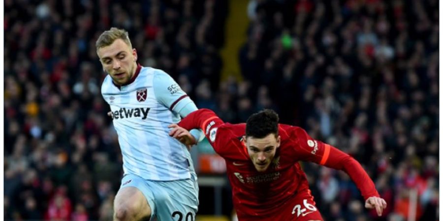 Gol Sadio Mane Bawa Liverpool Unggul Satu Gol atas West Ham di Babak Pertama