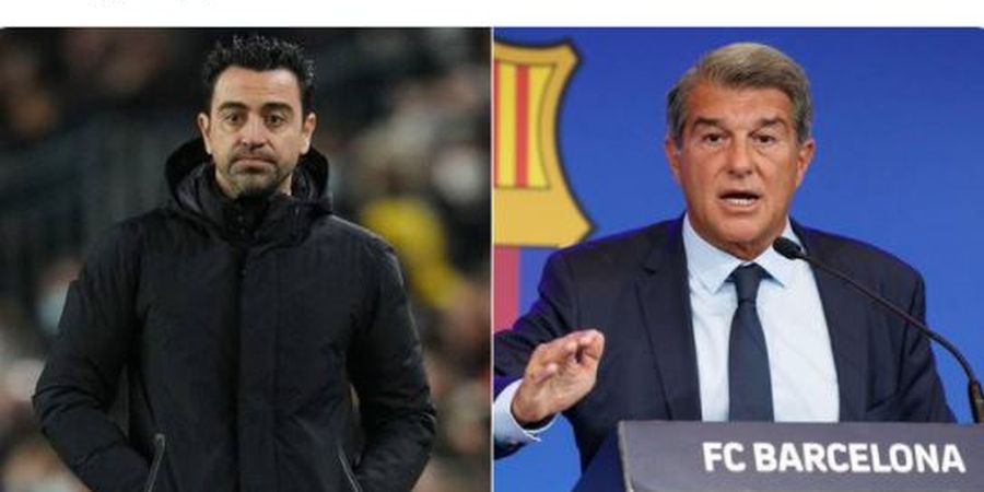 Joan Laporta Tanggapi Rencana Xavi Hernandez Jumpa Erling Haaland