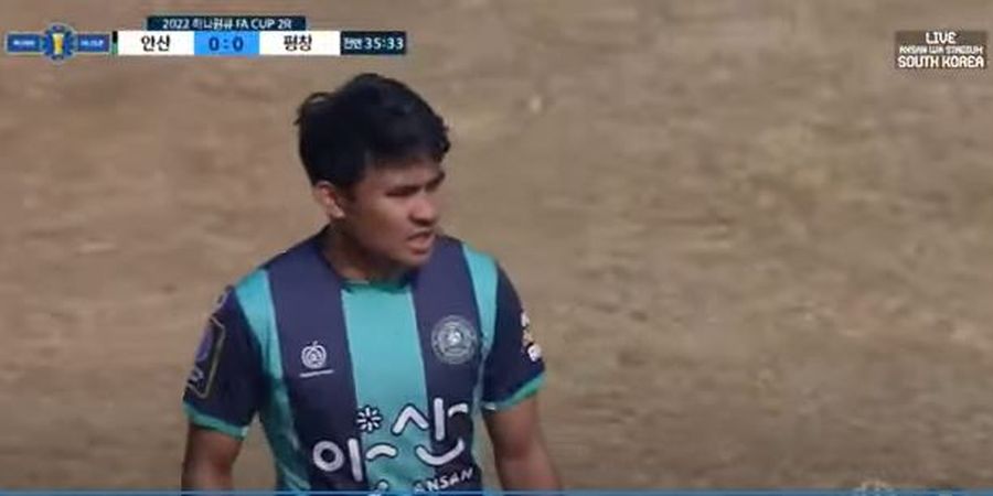 Asnawi Mangkualam Kirim Kontribusi yang Berujung Hadiah Penalti, Ansan Greeners FC Kalah dari Bucheon 1995 FC Lewat Gol Injury Time