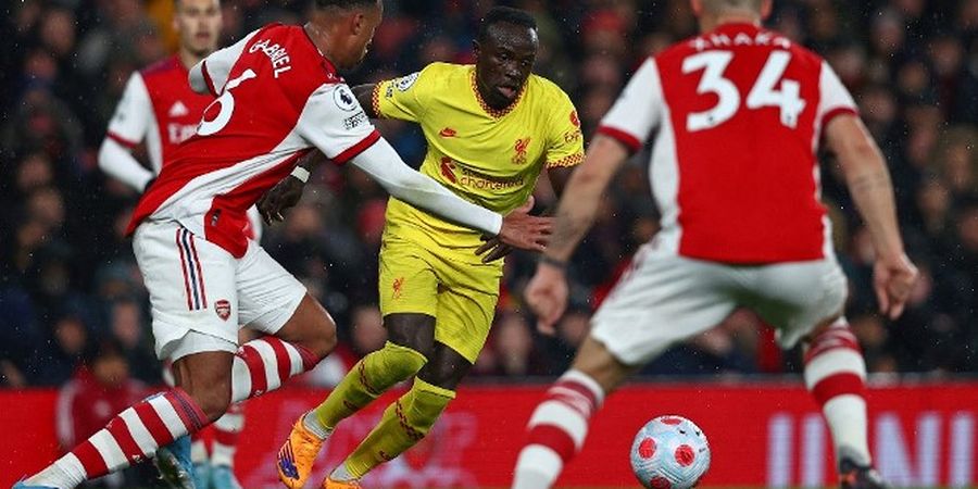 Hasil Babak I - Miskin Peluang, Arsenal dan Liverpool Masih Tanpa Gol