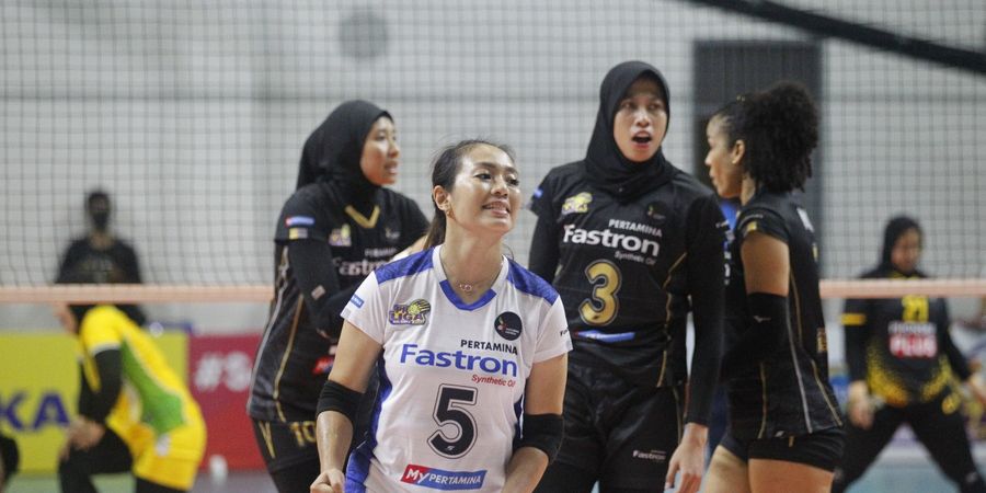 Final Four Proliga 2022 - Menang Telak, Peluang Pertamina Fastron ke Grand Final Terbuka Lebar