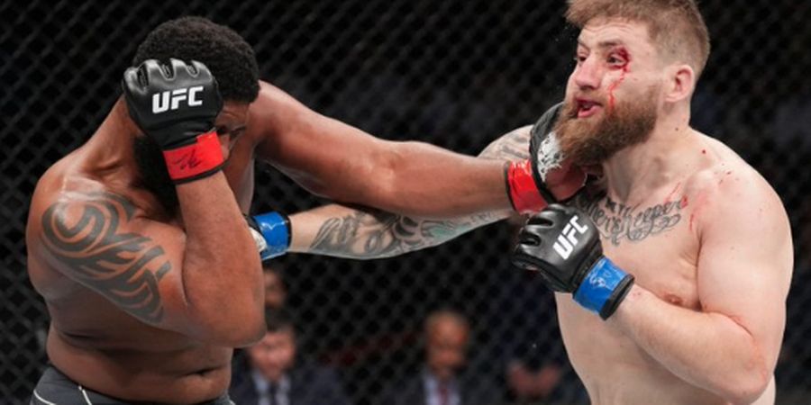 Hasil Lengkap UFC Columbus - Pertarungan Berdarah, Curtis Blaydes Sukses Hancurkan Daukaus