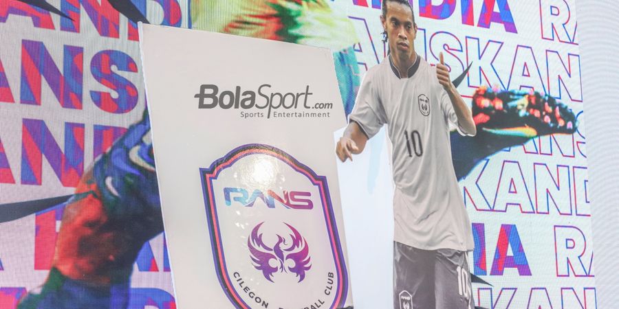 Ronaldinho akan Bermain di Trofeo Arema FC, RANS Nusantara FC, dan Persik Kediri