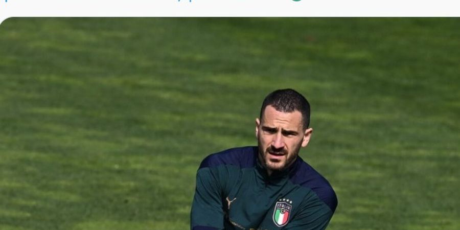 Leonardo Bonucci Minta Maaf karena Sampah Berserakan di Ruang Ganti Italia