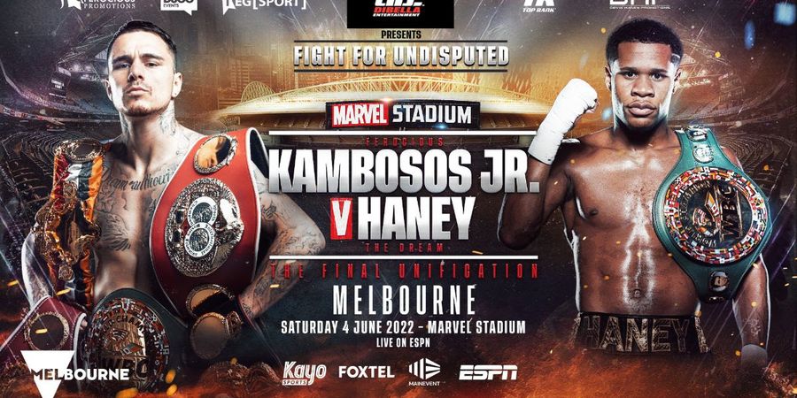 Hasil Tinju Dunia - Rampas 3 Sabuk George Kambosos Jr, Devin Haney Jadi Raja Tinju Kelas Ringan