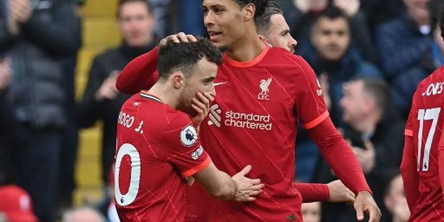 Hasil Babak I - Bawa Liverpool Unggul, Diogo Jota Buat Catatan Unik