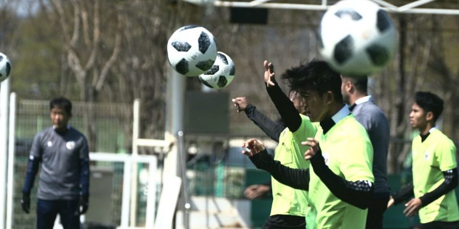 Shin Tae-yong Masih Fokus Benahi Kemampuan Dasar Passing dan Heading Timnas U-19 Indonesia