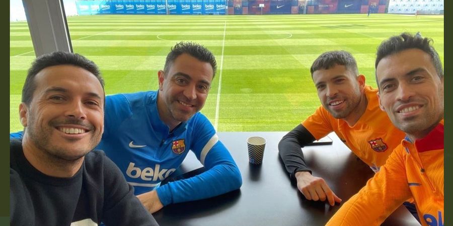 Ketemu Xavi di Tempat Latihan, Pedro Dahului Lionel Messi Pulang ke Barcelona