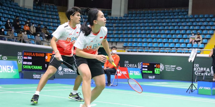 Hasil Korea Masters 2022 - 2 Kali Hampir Comeback, Adnan/Mychelle Disingkirkan Teman Greysia Polii