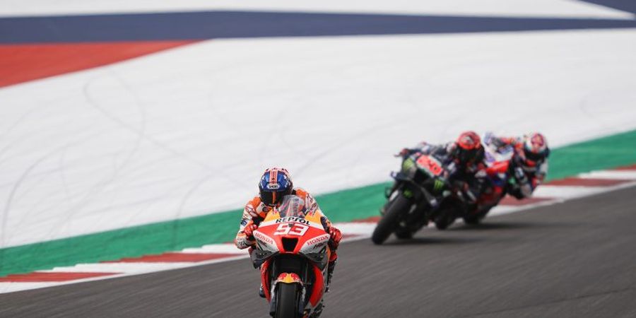 Catat, Kesuksesan Marquez Naik 18 Posisi pada MotoGP Americas Itu Biasa Saja