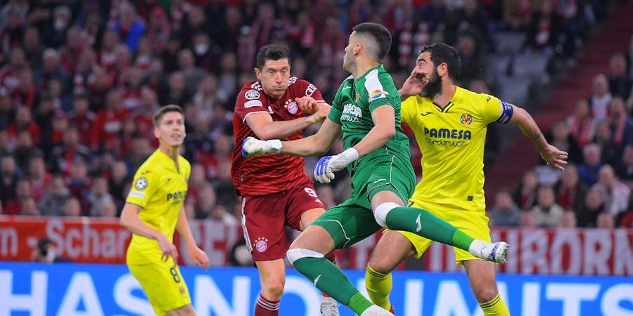 Villarreal Buat Bayern Muenchen Frustrasi, Babak Pertama Berakhir dengan Skor Kacamata