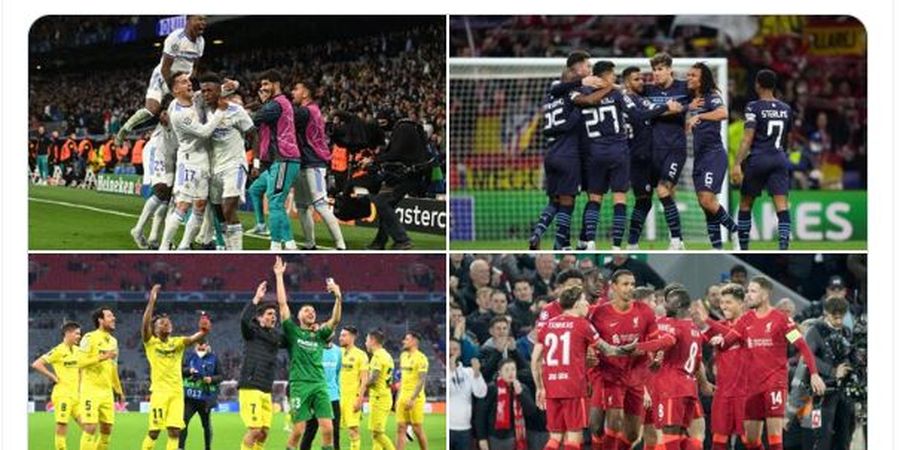 Perang Inggris Lawan Spanyol di Semifinal Liga Champions - Manchester City Vs Real Madrid, Liverpool Vs Villarreal