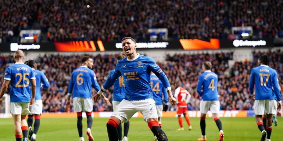 Hasil Lengkap Liga Europa - Tak Ada Barcelona di Eropa, Rangers Lolos Susah Payah Lawan 9 Pemain Braga