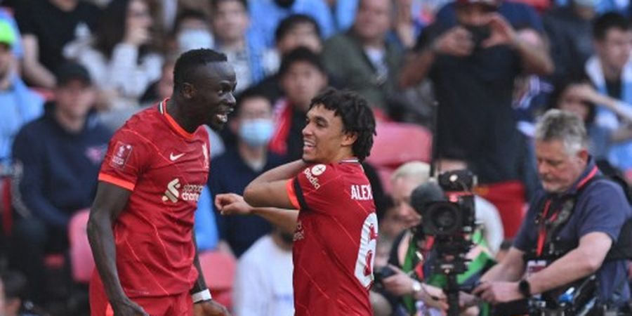 Cetak Brace ke Gawang Man City, Sadio Mane Samai Rekor 2 Legenda Liverpool