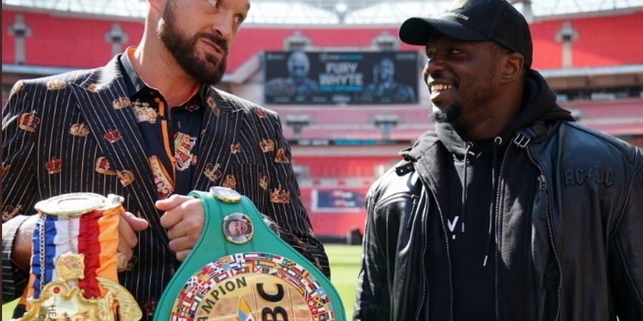 Jadwal Tinju Dunia Tyson Fury vs Dillian Whyte, Tayang Temani Sahur