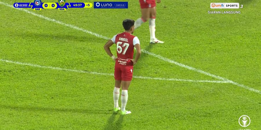 Saddil Ramdani Sumbang Assist, Sabah FC Pesta Gol ke Kedah DA