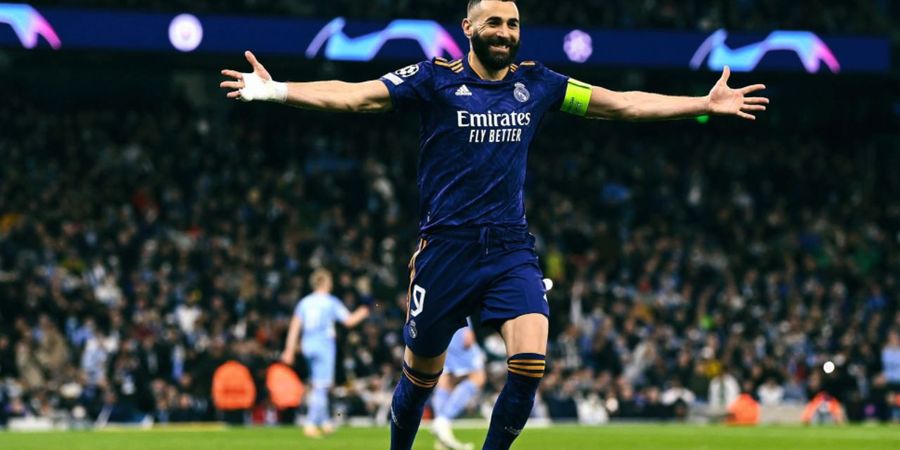 Lukai Gawang Man City 2 Kali, Karim Benzema Sejajar Cristiano Ronaldo