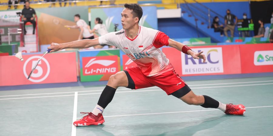 Rekap Semifinal Kejuaraan Asia 2022 - Jonatan dan Pramudya/Yeremia Tembus Final