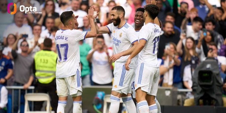 Hasil Liga Spanyol - Espanyol Jadi Korban Pesta, Real Madrid Segel Gelar Juara