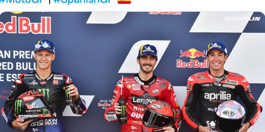 Quartararo Mulai Waspada, Perebutan Gelar MotoGP Bukan Cuma Lawan Bagnaia