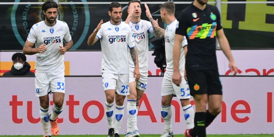 Sempat Disakiti Pemain Sendiri, Inter Milan Bangkit dan Imbangi Empoli