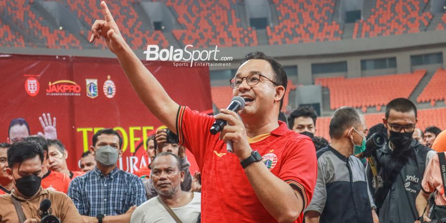 Cagub Jakarta Termasuk Ridwan Kamil Ingin Mencintai Persija, The Jakmania Bawa-bawa Anies Baswedan