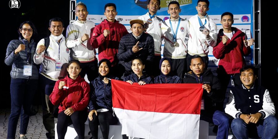 Bikin Bangga! Atlet Indonesia Sapu Bersih Podium pada Piala Dunia Panjat Tebing