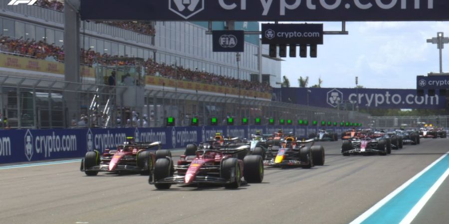 Hasil F1 GP Miami 2022 - Lewati Duo Ferrari, Max Verstappen Jadi Pemenang