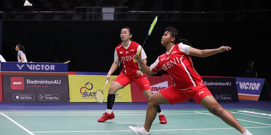 Hasil Indonesia Masters 2022 -  Digiring 3 Gim, Mamahit/Nadia Pijak 16 Besar