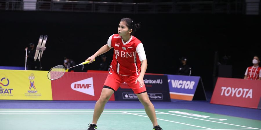 Hasil Uber Cup 2022 - Tasya Digulung Takahashi, Indonesia Tertinggal 1-2