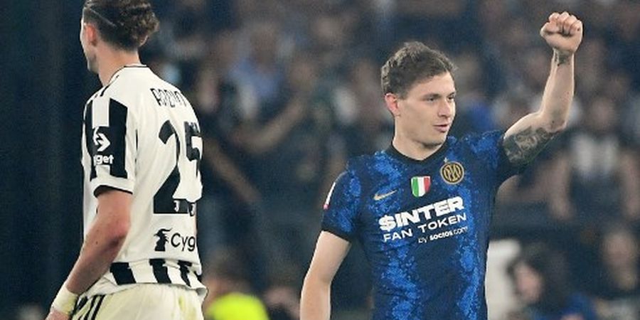 Gol Tendangan Roket Nicolo Barella Bawa Inter Milan Ungguli Juventus di Babak Pertama