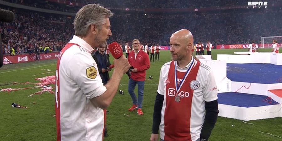 Salam Perpisahan Edwin van der Sar untuk Erik ten Hag Si Pria Aneh