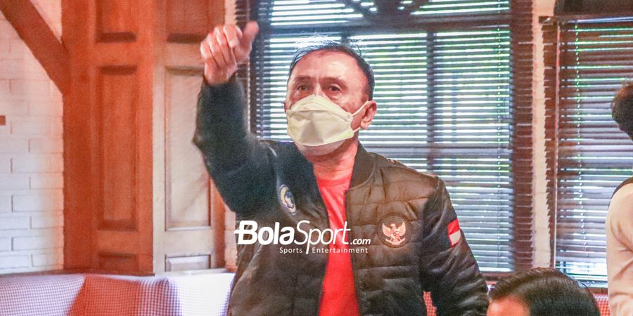 Keseruan Nonton Bareng Laga Timnas U-23 Indonesia vs Filipina Bersama Iwan Bule