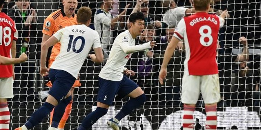 Hasil Liga Inggris - Harry Kane dan Son Heung-min Gagalkan Kelolosan Arsenal ke Liga Champions