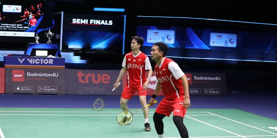 Thomas Cup 2022 -  Penampilan Anthony Bikin Ahsan/Kevin Menggila Lawan Juara Dunia